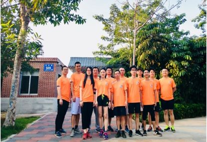 喜报：热烈庆祝福信光电跑团正式成立！